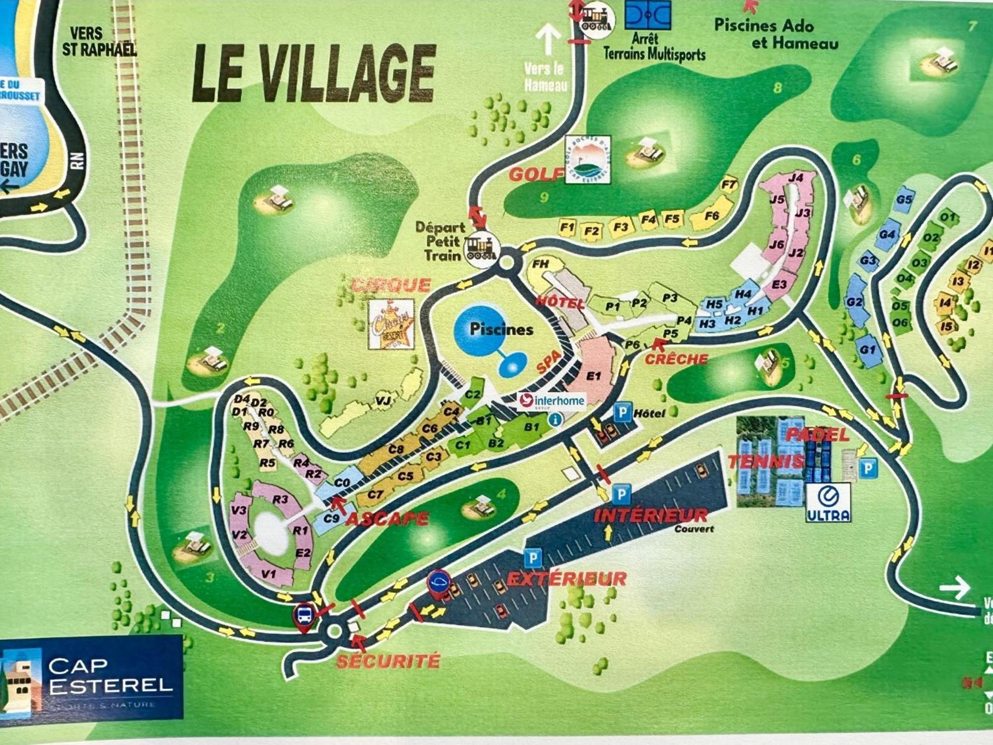 Apartment Village Cap Estérel - L'Esquinade-20 Saint-Raphaël Esterno foto